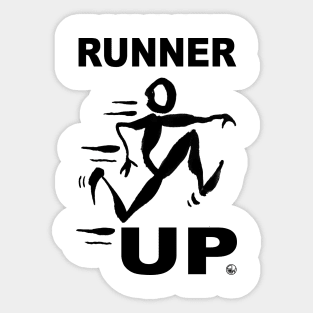 RUNNER UP Sticker